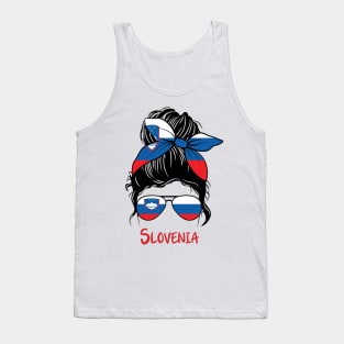 Slovenia girl, Slovenia Flag, Slovenia gift heritage, Slovene girlfriend,  ‎Slovenian Tank Top